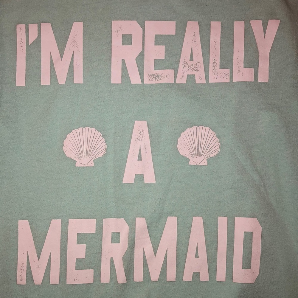 Cute mermaid tank top